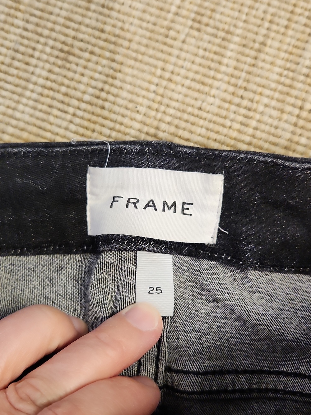 Frame Le Crop Mini Boot Tinsley Jeans Sz 25 - Picture 3 of 12